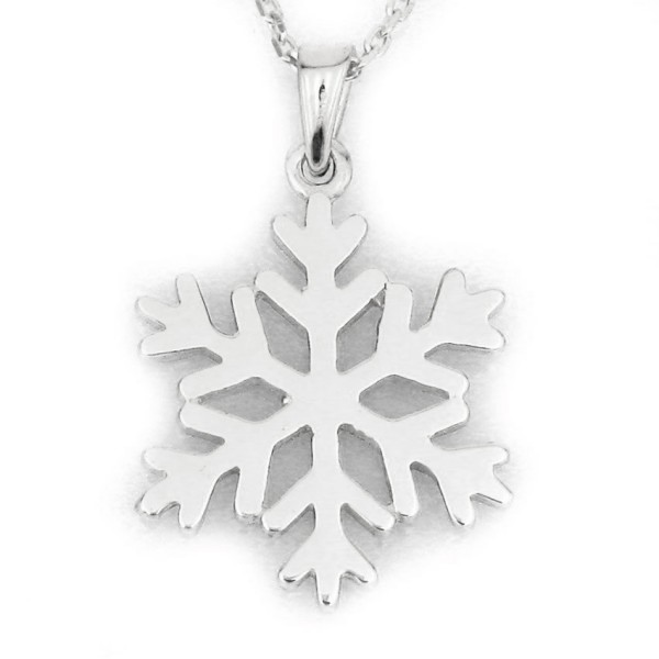 Zarif Yıldız Kar Tanesi Gümüş Kolye